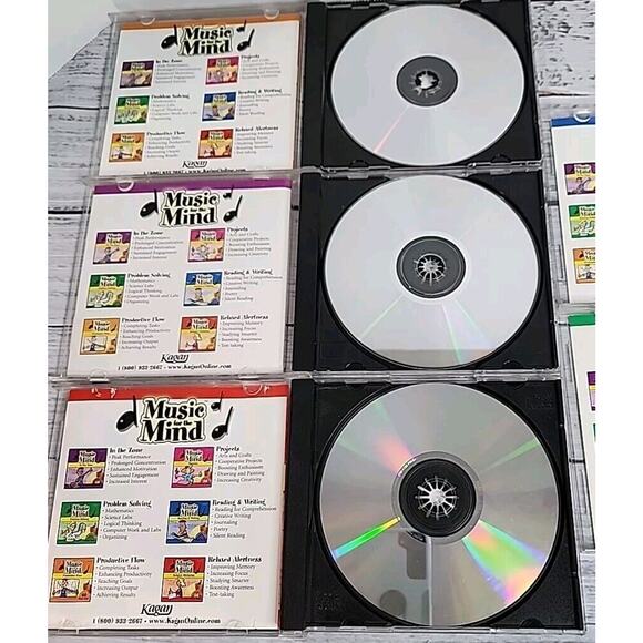 Music For The Mind 5 Beautiful Music CD's To Tune The Brain For Optimal Learning - Picture 5 of 14